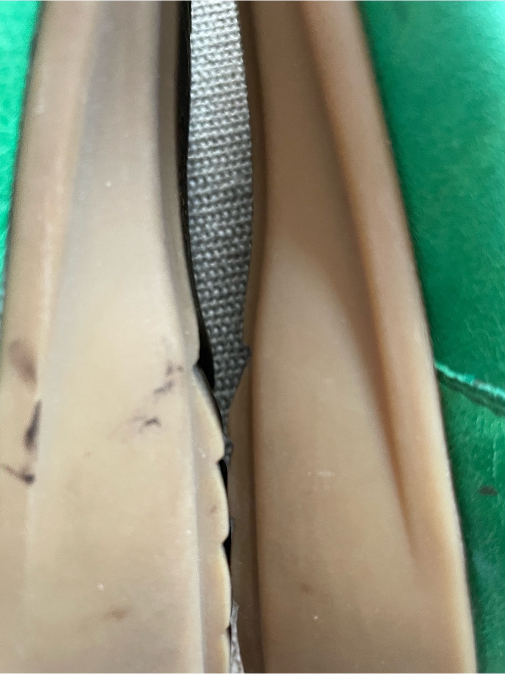 Mephisto Mobils Mary Jane Green Suede Flats - Picture 10 of 11
